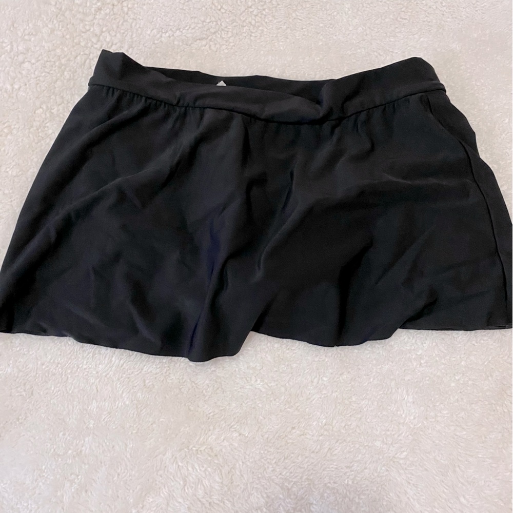 Magicsuit black tennis/swim skirt